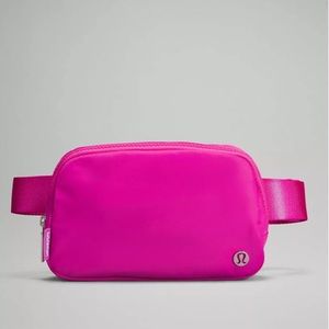 Sonic pink belt bag